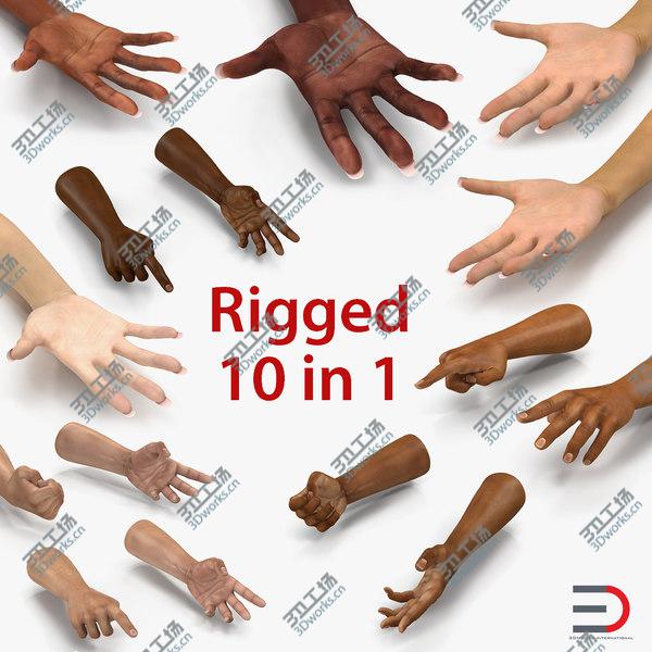 images/goods_img/20210312/3D Rigged Hands Collection/1.jpg
